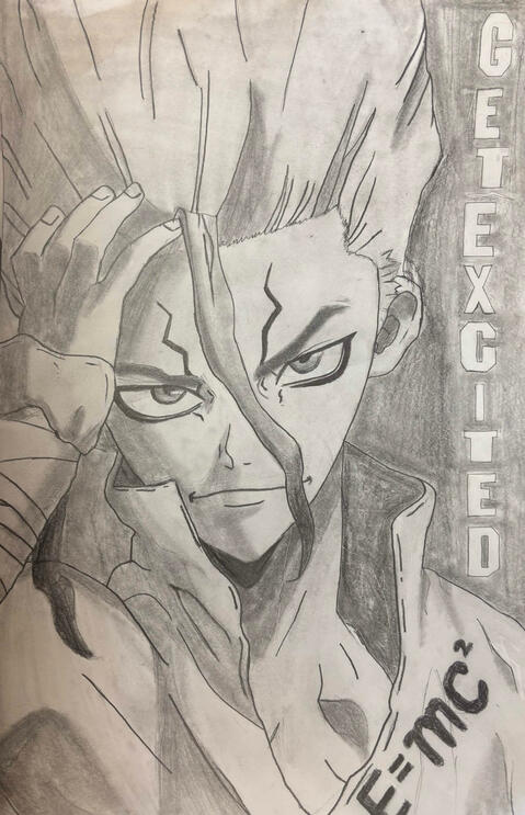 Senku from Dr. Stone!